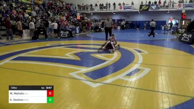 72 lbs Consolation - Maddox Mehelic, All American WC vs Kamden Deshon, Neighborhood WC