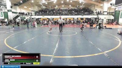 75 lbs Cons. Semi - Abel Reed, Badgers vs Kenny Richards, Nampa West