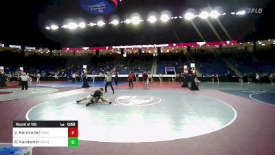 120 lbs Round Of 128 - Victor Hernandez, Springfield Central vs Batu Kandamar, Newton South