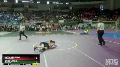 D 2 106 lbs Semifinal - Bryce Latino, Lakeshore vs Jacob Kershaw, North Desoto