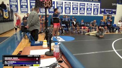 97kg B 1st Place Match - George Sikes, Northern Michigan RTC vs Eli Pannell, Dubuque RTC