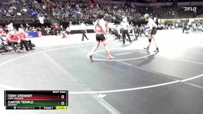 175 Class 3 lbs Semifinal - Tony Stewart, Carl Junction vs Carter Temple, Kearney