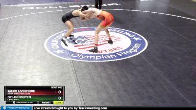 120 lbs Cons. Round 4 - Jacob Livermore, Delta Wrestling Club vs Dylan Nguyen, California