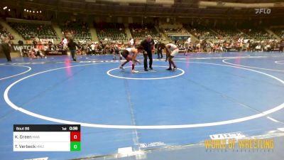 115 lbs Consi Of 16 #2 - Kameron Green, Nebraska Wrestling Academy vs Talon Verbeck, Maize Wrestling Club