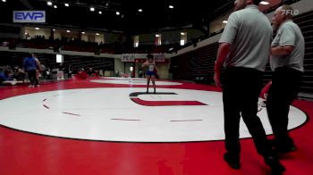 155 lbs 3rd Place - Presley Dillard, Owasso Girls HS vs Kailanie Clarke, Stillwater High School Girls