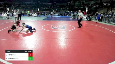 75 lbs Round Of 16 - Joey Reno, Byaa vs Nicholas Camarca, Tinton Falls Wrestling Club