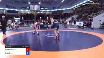 79 kg Prelims - Mason Manville, TMWC/ Nittany Lion Wrestling Club vs Dylan Lydy, Indiana