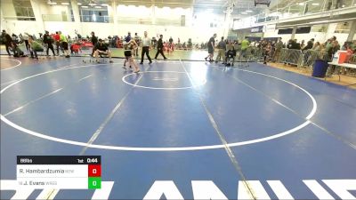 86 lbs Consi Of 4 - Robert Hambardzumian, New England Gold WC vs Jacob Evans, Wrestlers Way