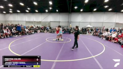 220 lbs Round 3 (8 Team) - Preston Colvin, Idaho vs Jayden Tadeo-Gosal, California Gold