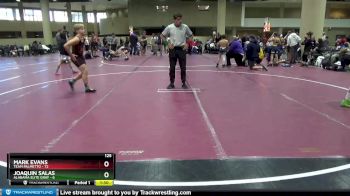 125 lbs Round 3 (6 Team) - Mark Evans, Team Palmetto vs Joaquin Salas, Alabama Elite Gray