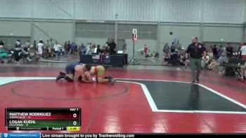 195 lbs Round 1 (8 Team) - Matthew Rodriguez, Kansas Blue vs Logan Kuehl, California