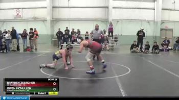 160 lbs Round 7 (8 Team) - Owen McMullen, Dynasty Crusaders vs Brayden Zuercher, PA Alliance Red