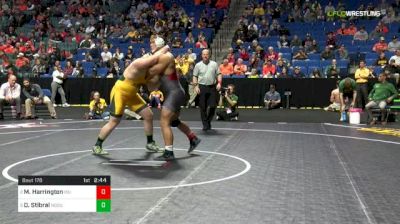 285 lbs Consolation - Marcus Harrington, Iowa State vs Dan Stibral, North Dakota State