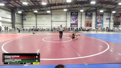 72 lbs Rd# 2 10:30am Friday - Ethan Guzman, Scorpions vs Kaedrick Brown, Kentucky Jokers