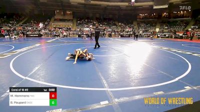 55 lbs Consi Of 16 #2 - Mason Hammons, Fremont Wrestling Club vs Brooks Poupard, Dundee