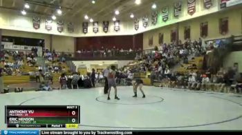 113 lbs Quarterfinals (8 Team) - Eric Henson, Colquitt County vs Anthony Vu, Mill Creek