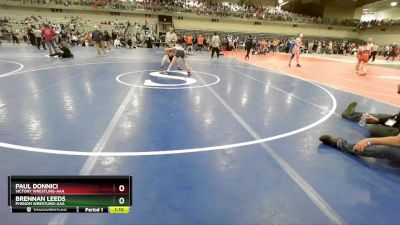 85 lbs Semifinal - Brennan Leeds, Phenom Wrestling-AAA vs Paul Donnici, Victory Wrestling-AAA