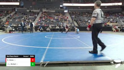 120 lbs 3rd Place Match - Logan Bickel, Cascade vs Eddie Goss, Center Grove