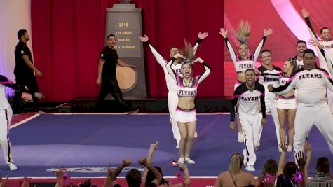 Flyers All Starz - Shock (Canada) [2019 L6 International Open Large Coed Finals] 2019 The Cheerleading Worlds