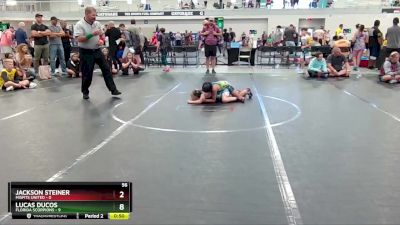 56 lbs Finals (8 Team) - Jackson Steiner, Misfits United vs Lucas Ducos, Florida Scorpions