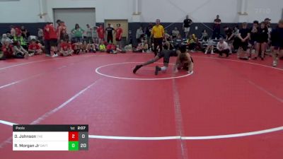 120 lbs Pools - Dakota Johnson, The Asylum Black vs Ryan Morgan Jr, Dayton Bandits