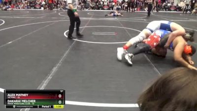 Round 1 (6 Team) - Alex Matney, Victory vs Dakarai Melcher, Ridge Wrestling Club