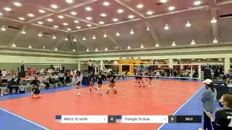 Metro 15 north vs Triangle 15 blue - 2022 JVA Charm City Challenge presented by Nike