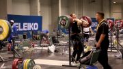 Ian Wilson (USA, 105) Front Squats 240kg In The Training Hall At 2017 Worlds