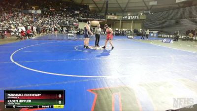 1B/2B 285 3rd Place Match - Marshall Brockway, Mossyrock vs Kaden Hippler, Kettle Falls