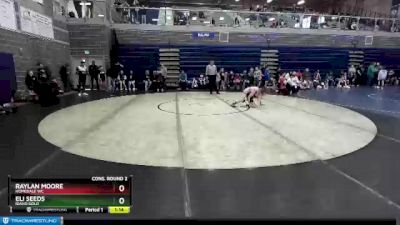 75 lbs Cons. Round 2 - Eli Seeds, Idaho Gold vs Raylan Moore, Homedale WC