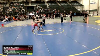 85 lbs 7th Place Match - Axton Breon, Phillipsburg Wrestling Club vs Gunnar Tullberg, West Point Wrestling Club