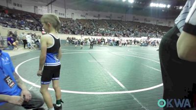 49 lbs Consi Of 32 #2 - Maverick Laden, Standfast vs Hunter Thomas, Little Axe Takedown Club