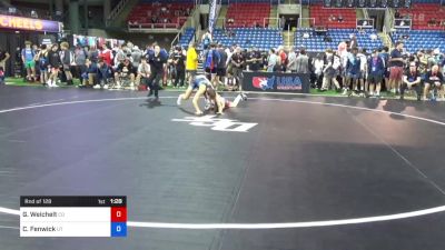 126 lbs Rnd Of 128 - Gavin Weichelt, Colorado vs Cole Fenwick, Utah