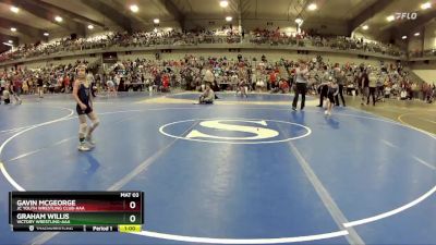 55 lbs Quarterfinal - Gavin McGeorge, JC Youth Wrestling Club-AAA  vs Graham Willis, Victory Wrestling-AAA