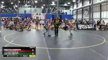 80 lbs Round 3 (6 Team) - Preston Morrison, American Gladiators vs Hunter Pierson, Death Squad Green