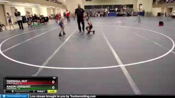 60 lbs Round 1 (6 Team) - Marshall Guy, Apple Valley vs Kason Lindquist, Owatonna
