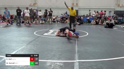 114 lbs Pools - Gary Dell, Metro All-Stars vs Mason Sorrell, Dayton Bandits - Gray