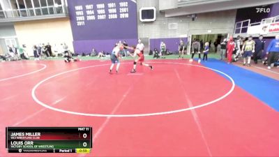 88-92 lbs Round 3 - James Miller, Vici Wrestling Club vs Louis Orr, Victory School Of Wrestling