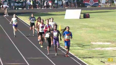 Youth Girls' 800m, Finals 1 - Age 12