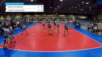 Wave 13 Juliana (SC) vs Tstreet 13 Taylor (SC) - 2018 JVA West Coast Cup