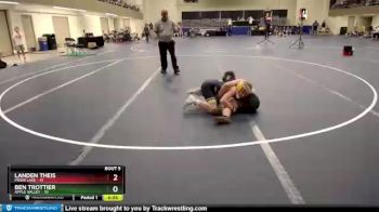 93 lbs Round 2 (6 Team) - Landen Theis, Prior Lake vs Ben Trottier, Apple Valley