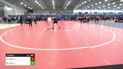 152 lbs 3rd Place - Brian Heard, PA vs Maxwell Stein, PA