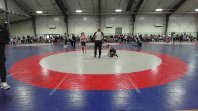 80 lbs Rr Rnd 1 - Joseph Mejia, Teknique Wrestling vs Gavin Lingerfelt, Roundtree Blue