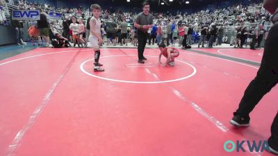 80 lbs Quarterfinal - Matthew Salazar, Bartlesville Wrestling Club vs Tracker Smith, Salina Wrestling Club