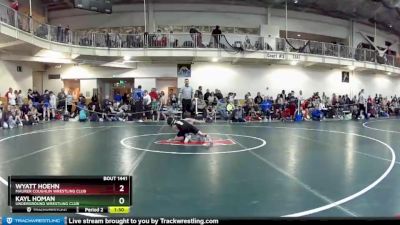 63 lbs Cons. Round 2 - Wyatt Hoehn, Maurer Coughlin Wrestling Club vs Kayl Homan, Underground Wrestling Club