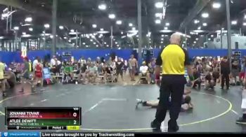 100 lbs Round 4 (6 Team) - Atlee Dewitt, Elite Athletic Club W.E. vs Jovanni Tovar, Untouchables Purple