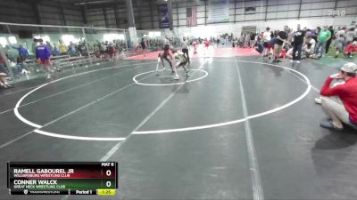 132 lbs Cons. Round 2 - Ramell Gabourel Jr, Williamsburg Wrestling Club vs Conner Walck, Great Neck Wrestling Club