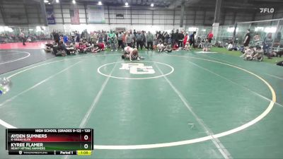 120 lbs Champ. Round 3 - Kyree Flamer, Heavy Hitting Hammers vs Ayden Sumners, K-VEGAS ELITE