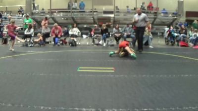 70 lbs Finals (8 Team) - Griffin Cunningham, Michigan Matcats vs Brody Gustin, Lowell WC