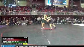 220 lbs Round 1 (3 Team) - Bryan Gonzalez-Lopez, Lincoln Southwest vs Nate Leininger, Waverly